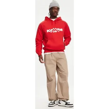 Dámská mikina Kappa Mikina Nhayma 341V57W Červená Regular Fit XS