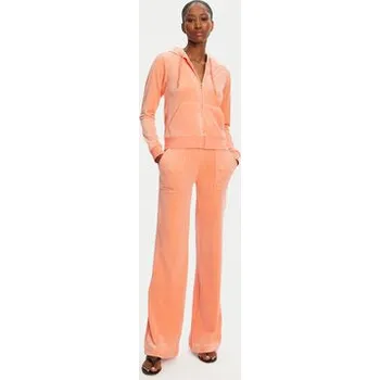 Dámská mikina Juicy Couture Mikina Robertson JCAP176 Oranžová Slim Fit XXS