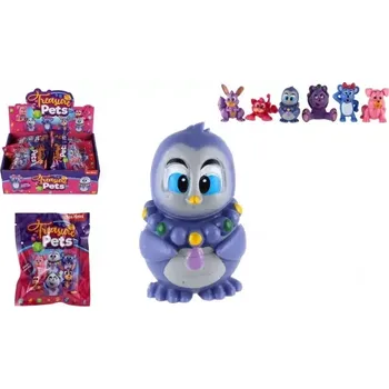 Figurka Teddies Zvířátko plast mix druhů 10 x 12cm 18 ks