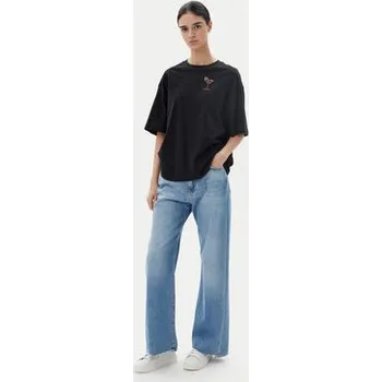Pánské tričko BOSS T-Shirt C_Eboyfriend_4 50540441 Černá Oversize XS