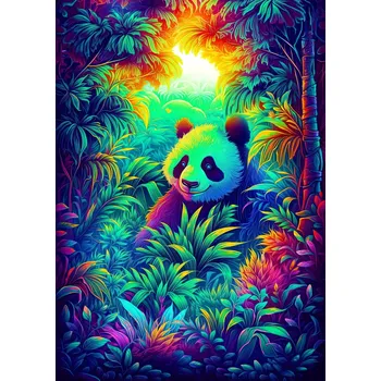 Puzzle ENJOY Pandí koutek 1000 dílků