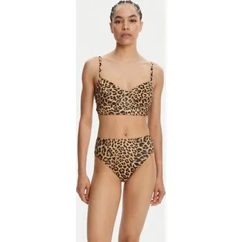 Dámské plavky NORMA KAMALI Spodní část bikin KK324ZPL326656 Hnědá M