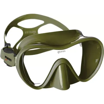 Potápěčská maska Maska TROPICAL, MARES olivová
