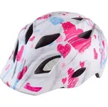 Pluto Light dětská cyklistická helma bílá-růžová velikost oblečení XS-S