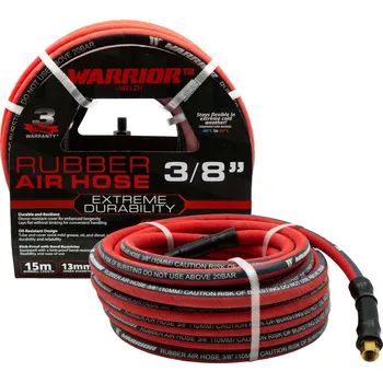 Příslušenství ke kompresoru Gumová tlaková vzduchová hadice Warrior™ 3/8'' x 15 m, 300 PSI (20 baru), Welzh (Welzh Werkzeug)