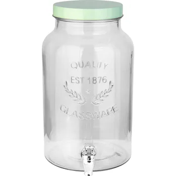 Dávkovač nápoje LIVARNO home Skleněný zásobník na nápoje (zelená)