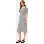 Gant Úpletové šaty 4502085 Bílá Slim Fit S