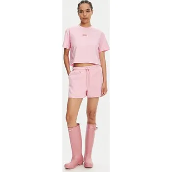 Pánské tričko Hunter T-Shirt Abby HARW0059251 Růžová Boxy Fit XL