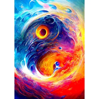 Puzzle ENJOY Yin Yang Redux 1000 dílků