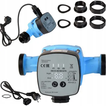 Oběhové čerpadlo ENERGETICKY ÚSPORNÉ OBĚHOVÉ ČERPADLO ERA 25-40/180 AUTO ELEKTRONICKÉ PRO ÚSTŘEDNÍ TOPENÍ