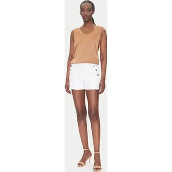 Pánské kraťasy Morgan Džínové šortky 241-SHIVAL1 Bílá Slim Fit 36