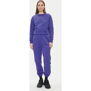 Pánské kalhoty Save The Duck Teplákové kalhoty DF1192W CLEE20 Fialová Regular Fit 4