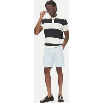 Pánské oblečení Tommy Hilfiger Šortky z materiálu Brooklyn MW0MW23563 Světle modrá Regular Fit 34