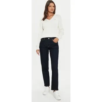 Pánské oblečení Tommy Hilfiger Jeansy Classic WW0WW42486 Tmavomodrá Straight Fit 24_32