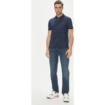 Pánské tričko Tommy Hilfiger Polokošile MW0MW38475 Tmavomodrá Regular Fit S
