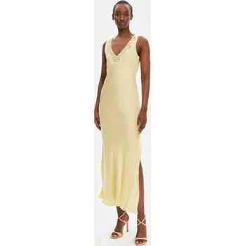 Dámské šaty TWINSET Večerní šaty 251TP2370 Béžová Regular Fit 46