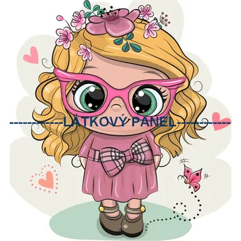 Látkový panel - Dětský - DE-03 Velikost: 15x15cm, Materiál: Kočárkovina