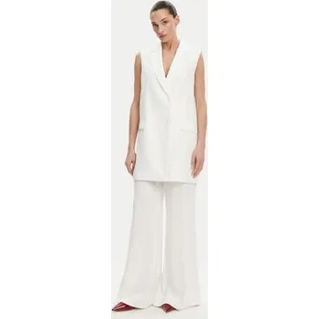 Dámské kalhoty ACCESS FASHION Palazzo kalhoty 53-5136-117 Bílá Regular Fit 42