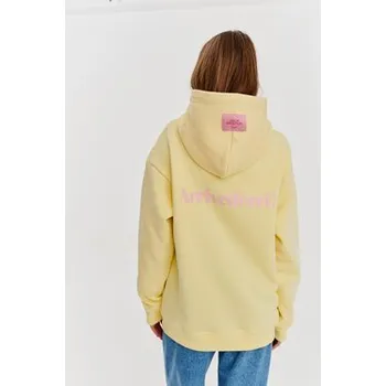 Pánská mikina NAOKO Mikina Ciao Ragazza Žlutá Regular Fit XL