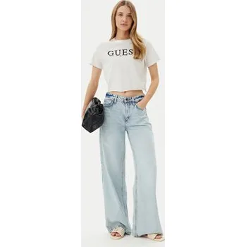 Pánské tričko Guess T-Shirt V5GI19 I3Z14 Écru Regular Fit XXS