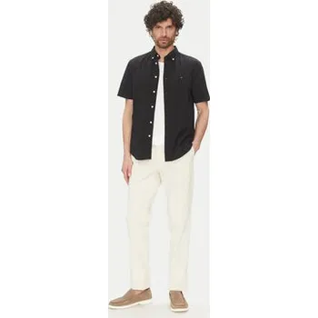 Pánská košile Tommy Hilfiger Košile MW0MW37584 Černá Regular Fit XL