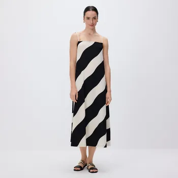 Dámské šaty Reserved - Proužkované šaty - vícebarevná - WW288-MLC - WW288-MLC-XL