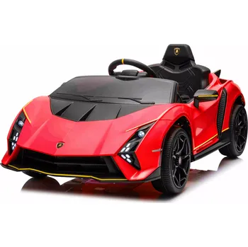 Dětské elektrovozidlo Dětské elektrické auto Lamborghini Invencible 12V červené