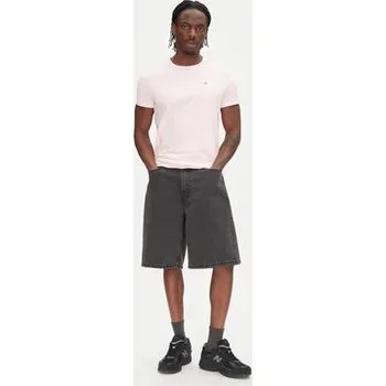 Pánské tričko Tommy Jeans T-Shirt DM0DM04411 Růžová Slim Fit XXL