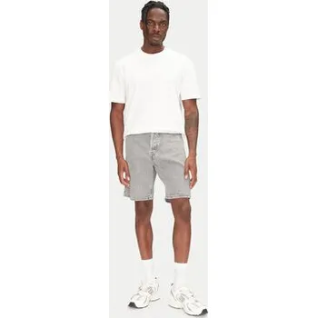Pánské kraťasy Jack & Jones Džínové šortky Tony 12269489 Šedá Loose Fit L