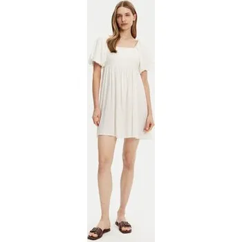 Dámské šaty Noisy May Letní šaty Leilani 27033018 Bílá Regular Fit XL