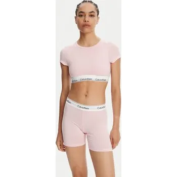 Pánské tričko Calvin Klein Underwear T-Shirt LV00QF7213 Růžová Slim Fit XL