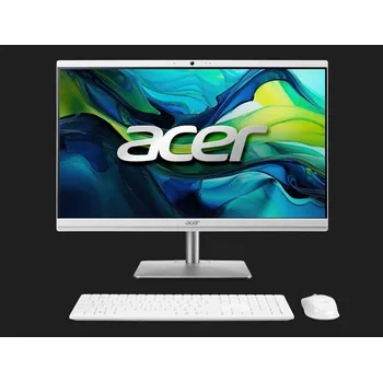 Stolní počítač ACER PC AiO Aspire C24-195ES Core Ultra 7-155U,23.8" 1920x1080,16GB,1024GB,Intel Graphics,Win11,White,Silver DQ.BM5EC.001