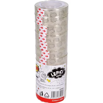Lepicí páska TOTO Lepící páska 12 mm x 20 m průhledná
