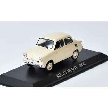 autíčko DeAgostini Mikrus MR-300 1:43 - Legendární automobily minulé éry časopis s modelem #101 Mikrus MR-300 - kovový model auta