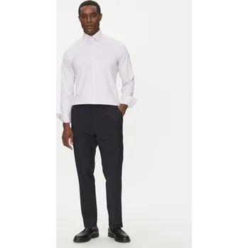 Calvin Klein Košile K10K114298 Fialová Slim Fit 40
