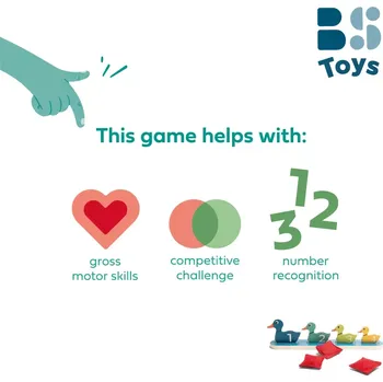 Desková hra Kachny v řadě – zábavná dovednostní hra pro děti