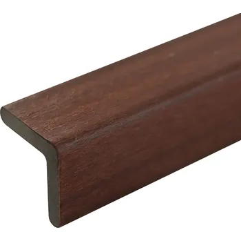 ukončovací lišta Lišta zakončovací L DŘEVOplus NATURALE lite walnut (40×40×2000mm)