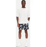 Tommy Jeans Šortky z materiálu Slub Aop Beach DM0DM21947 Tmavomodrá Regular Fit XS