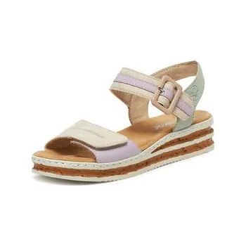 Dámské sandále Rieker Sandály 62900-90 Béžová 40