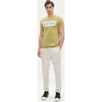 Mustang T-Shirt Austin 1016274 Zelená Regular Fit L