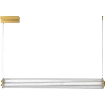 Zuma Line 002177-030010 LED závěsné stropní svítidlo COMO integrovaný LED zdroj + LED PŘISAZENÉ STROPNÍ SVÍTIDLO VERSO 1X24,5W | 3000LM | 3000K - NASTAVITELNÉ, 3 FÁZOVÉ STMÍVÁNÍ, HLINÍK