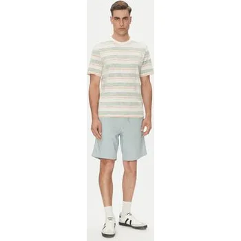 Jack & Jones Šortky z materiálu Jaiden 12274968 Světle modrá Relaxed Fit S