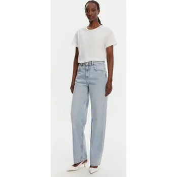 Dámské džíny Liu Jo Jeansy UA5186 D4854 Modrá Straight Leg 28