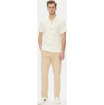 Pánská košile Guess Košile M5GH67 WH340 Écru Regular Fit S