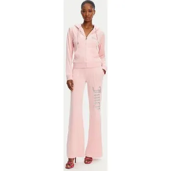 Dámská mikina Juicy Couture Mikina Robertson JCBAS125805 Růžová Regular Fit L