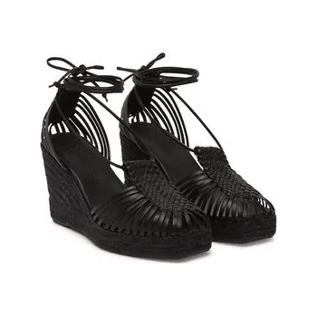 Dámské mokasíny Weekend Max Mara Espadrilky Quirino 2515521115670 Černá 37