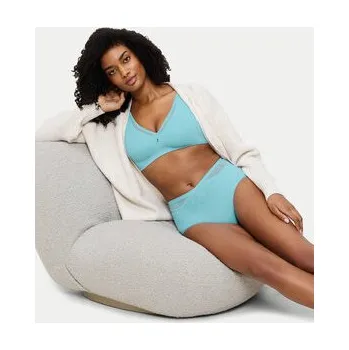 Kalhotky Triumph Klasické kalhotky s vysokým pasem True Shape Sensation 10218231 Modrá 38