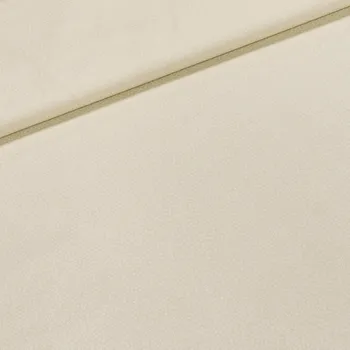 Bavlněné plátno HEMMERS, bílá kolečka na béžové, š.140cm (látka v metráži)