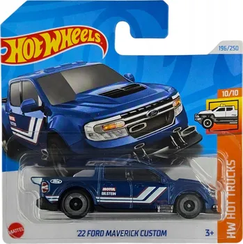 autíčko Autíčko Hot Wheels Hot Trucks '22 Ford Maverick Custom modré
