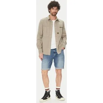 Pánské džíny G-Star Raw Džínové šortky 3301 D10481 D634 H096 Modrá Slim Fit 32